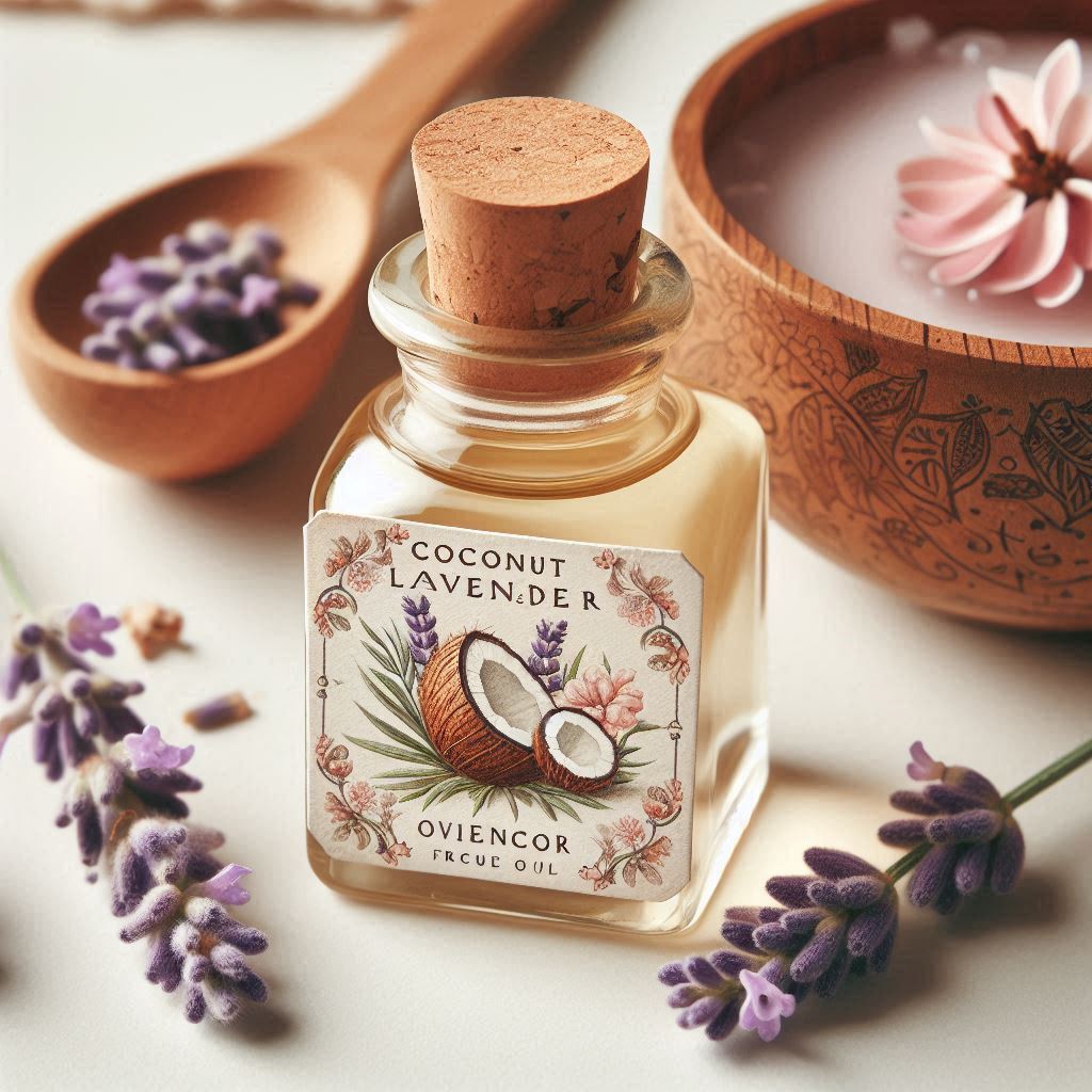 Barras de cera derretida de leche de coco y lavanda
