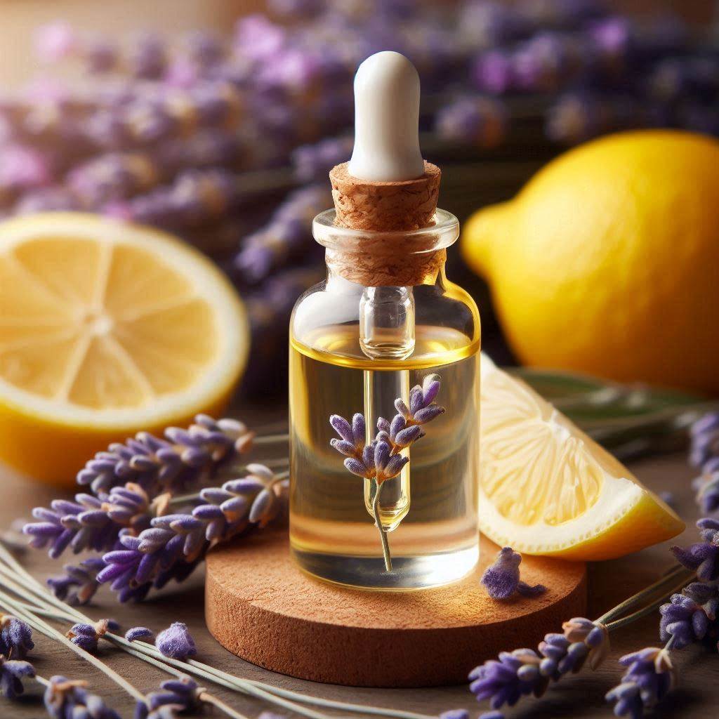 Barra de cera fundente de limón y lavanda