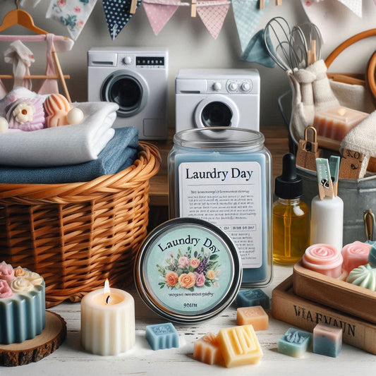 Caja HB de 16 formas - Ceras derretidas de la colección Laundry Day