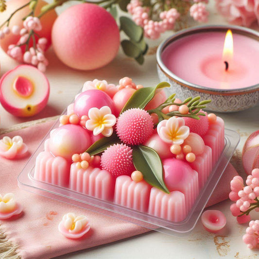 Barra de cera fundible Pink Lychee Delight